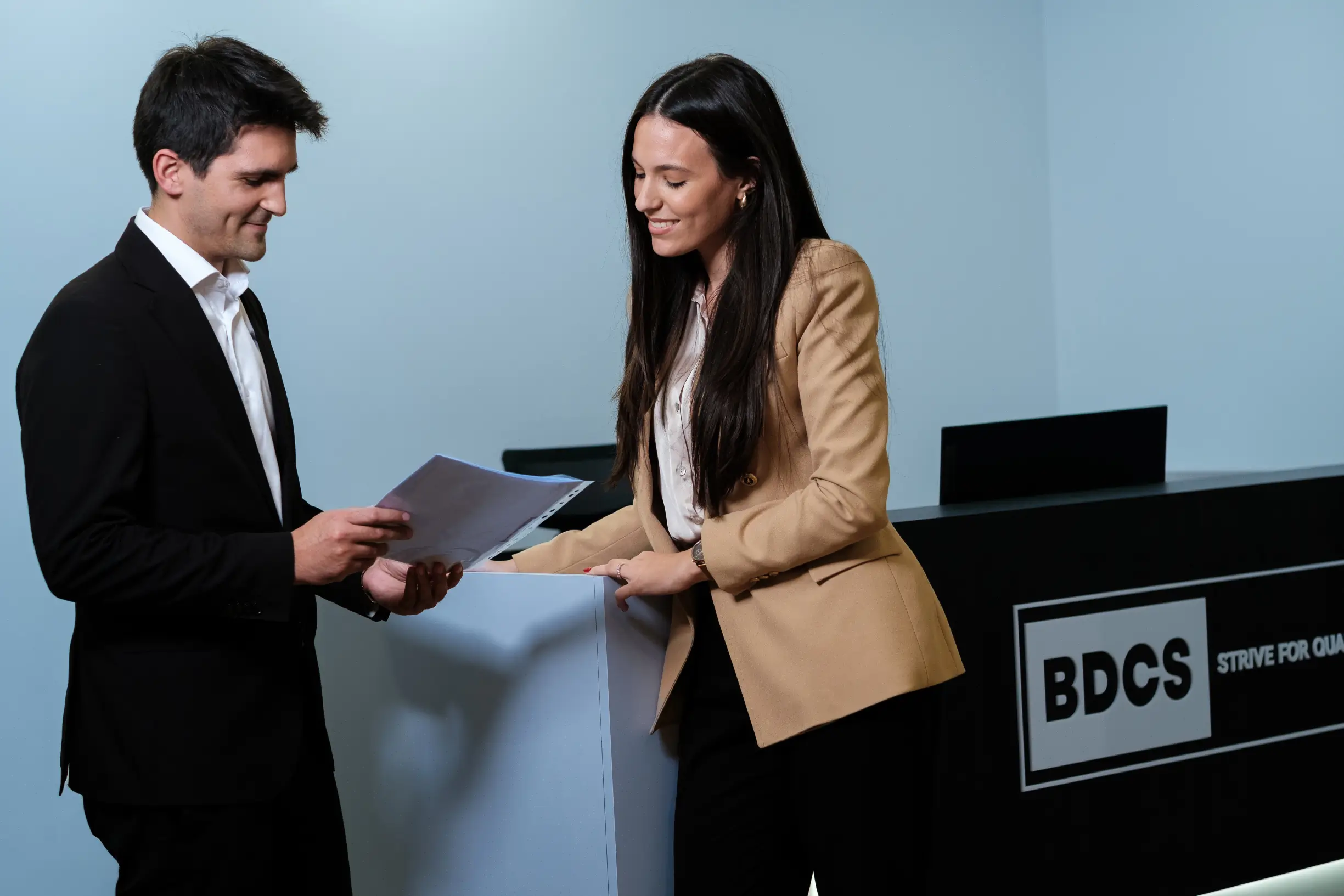 BDCS team members collaborating